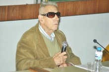 O geógrafo Aziz Nacib Ab’Sáber. Fotógrafo Jorge Paulo. Acervo do Projeto Comunicar.