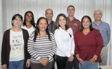 O diretor da DAR, prof. Washington Braga Filho, e equipe.