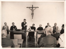 Posse de Garrido Torres como primeiro Vice-reitor de Desenvolvimento. 