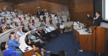Evento realizado no auditório do RDC. Fotógrafo Antônio Albuquerque.