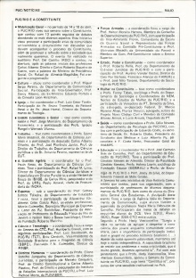Programação divulgada no PUC Notícias no. 179, maio 1986.
