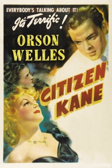 Cartaz do filme O cidadão Kane. Cartaz do filme O cidadão Kane.