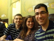 Hélio, Juliana e Eduardo na abertura do Simpósio, realizada na Sede do Centro de Preservação Cultural CPC/USP, Casa de Dona Yayá. 07/03/2012